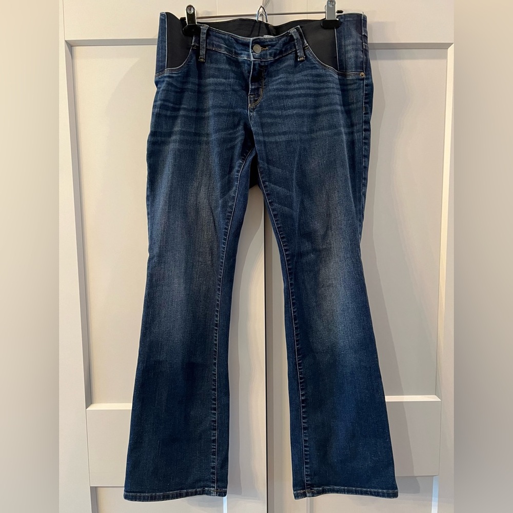 Isabel Maternity by Ingrid & Isabel Under Belly Bootcut Jeans, 8/29R
